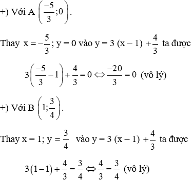 Trắc nghiệm Đồ thị của hàm số y = ax + b có đáp án