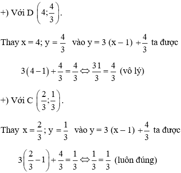 Trắc nghiệm Đồ thị của hàm số y = ax + b có đáp án