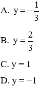 Trắc nghiệm Đồ thị của hàm số y = ax + b có đáp án