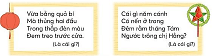 Độc đáo lễ hội đèn Trung Thu trang 20, 21 Tiếng Việt lớp 3 Tập 2 | Chân trời sáng tạo