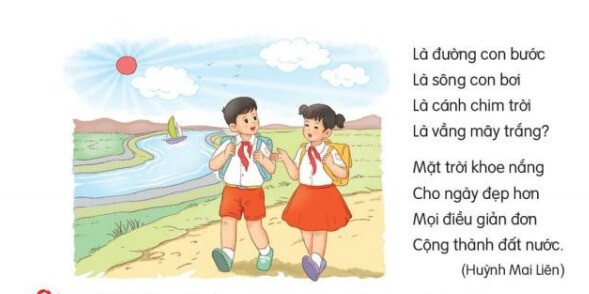 Đọc: Đất nước là gì? trang 81, 82 Tiếng Việt lớp 3 Tập 2 | Kết nối tri thức