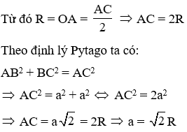 Trắc nghiệm Đường tròn ngoại tiếp. Đường tròn nội tiếp có đáp án