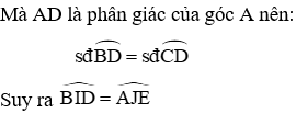 Trắc nghiệm Góc có đỉnh ở bên trong đường tròn. Góc có ngoài ở bên trong đường tròn có đáp án