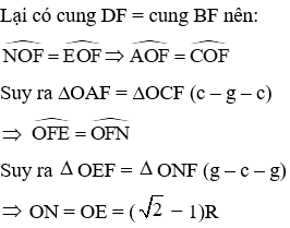 Trắc nghiệm Góc có đỉnh ở bên trong đường tròn. Góc có ngoài ở bên trong đường tròn có đáp án