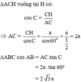 Trắc nghiệm Một số hệ thức về cạnh và góc trong tam giác vuông có đáp án (phần 2)