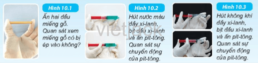 Tìm hiểu một số tính chất của chất ở thể rắn, lỏng và khí