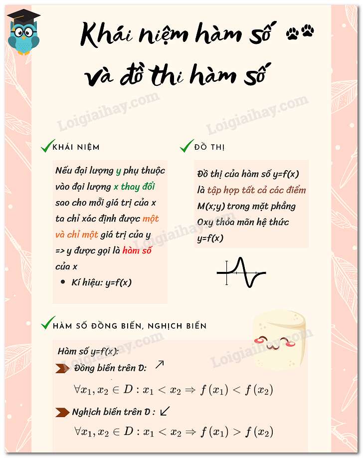 Giải Toán 9 Bài 1: Nhắc lại và bổ sung các khái niệm về hàm số  (ảnh 15)