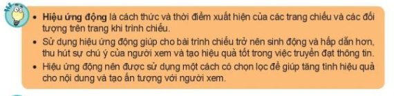 Tin học 7 Bài 13: Thực hành tổng hợp: Hoàn thiện bài trình chiếu | Kết nối tri thức (ảnh 2)