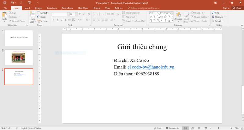 Tin học lớp 3 trang 50, 51, 52, 53, 54 Bài 11: Bài trình chiếu của em | Kết nối tri thức (ảnh 7)