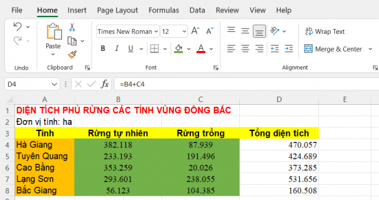 Tin học 7 Bài 7: Tính toán tự động trên bảng tính | Kết nối tri thức (ảnh 11)