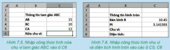 Tin học 7 Bài 7: Tính toán tự động trên bảng tính | Kết nối tri thức (ảnh 3)