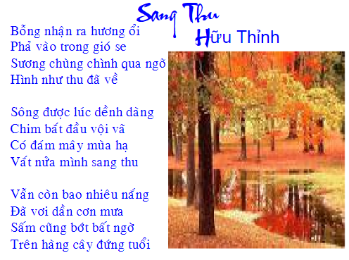 Giáo án Sang thu (Chân trời sáng tạo) 2023| Ngữ văn 7 (ảnh 6)