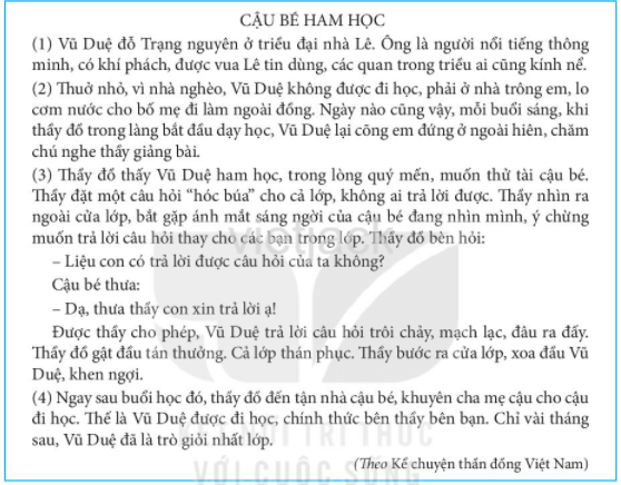 Kể chuyện Cậu bé ham học trang 41 - 42