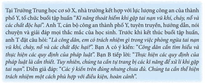 Ý kiến của các bạn trong trường hợp trên đúng hay sai