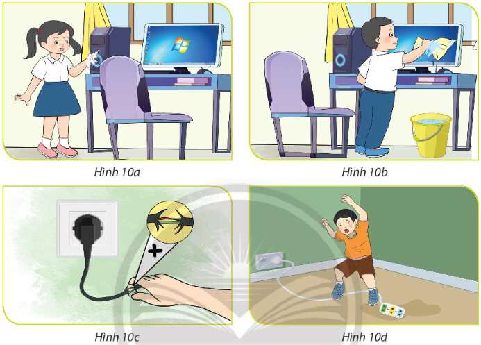 Tin học lớp 3 trang 16, 17, 18, 19, 20, 21, 22, 23 Bài 4: Làm việc với máy tính | Chân trời sáng tạo (ảnh 4)