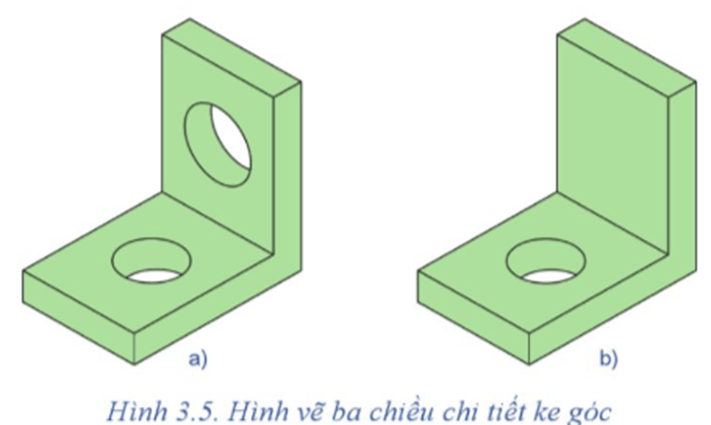 Đọc bản vẽ chi tiết ở Hình 3.4 theo trình tự như các bước ở Bảng 3.1