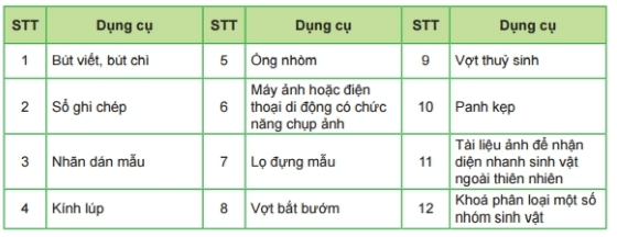 Tìm hiểu sinh vật ngoài thiên nhiên | Kết nối tri thức