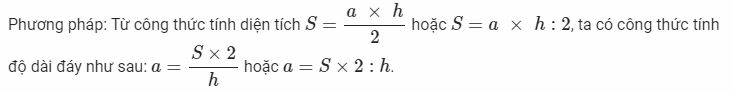 Hình tam giác. Diện tích hình tam giác lớp 5 hay, chi tiết | Lý thuyết Toán lớp 5