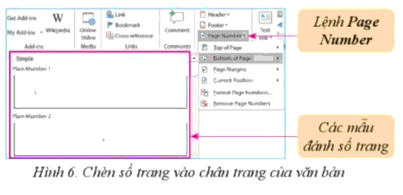 Lý thuyết Tin học 8 Bài 3 (Cánh diều): Danh sách liệt kê và tiêu đề trang (ảnh 1)