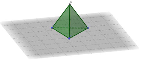 Lý thuyết Tin học 8 Bài 12: Vẽ hình không gian với GeoGebra (hay, chi tiết)