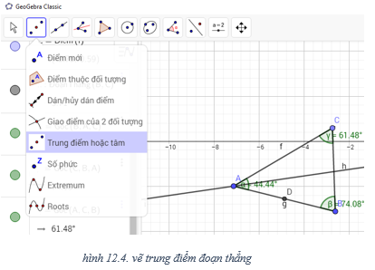 Lý thuyết Tin học 7 Bài 12: Vẽ hình phẳng bằng GEOGEBRA (hay, chi tiết)