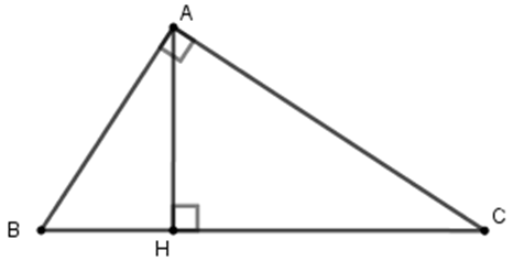 Trắc nghiệm Một số hệ thức về cạnh và đường cao trong tam giác vuông có đáp án
