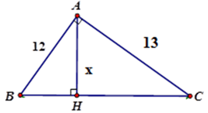 Trắc nghiệm Một số hệ thức về cạnh và đường cao trong tam giác vuông có đáp án