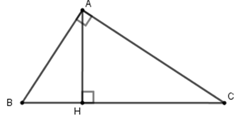Trắc nghiệm Một số hệ thức về cạnh và đường cao trong tam giác vuông có đáp án