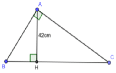 Trắc nghiệm Một số hệ thức về cạnh và đường cao trong tam giác vuông có đáp án