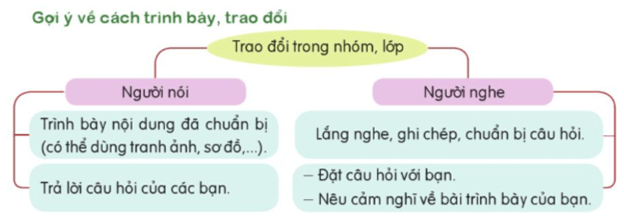 Trao đổi Chân dung của em, của bạn trang 13, 14 lớp 4 | Cánh diều Giải Tiếng Việt lớp 4