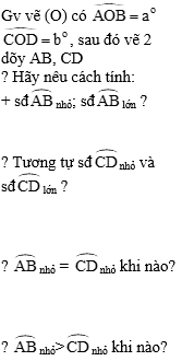 Giáo án Toán 9 Ôn tập chương 3 Hình học mới nhất