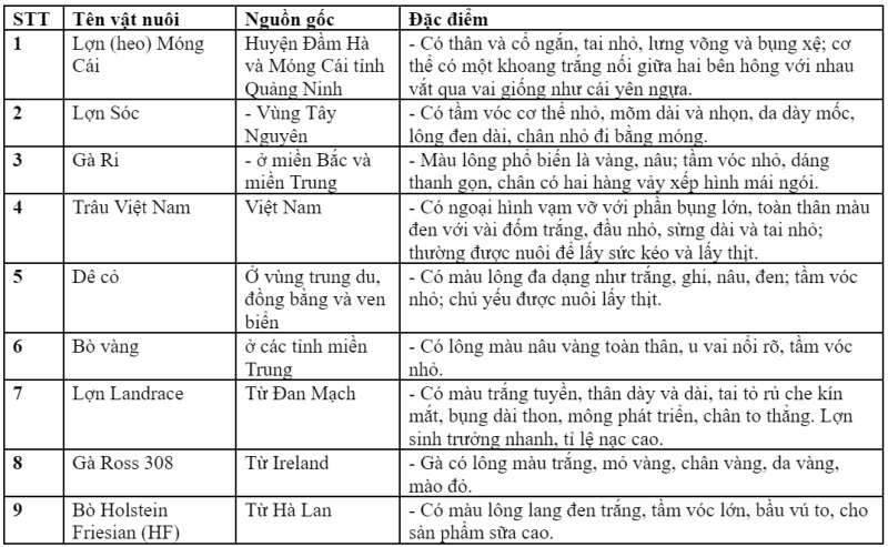 Công nghệ 7 Bài 8: Giới thiệu chung về chăn nuôi | Cánh diều (ảnh 7)