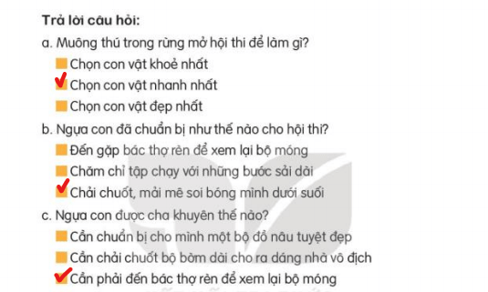 Đánh giá cuối học kì 2 trang 139, 140, 141, 142 Tiếng Việt lớp 3 Tập 2 | Kết nối tri thức