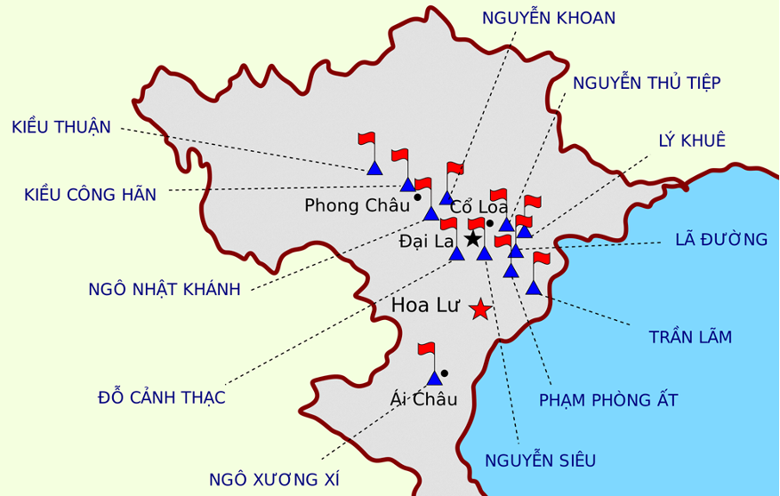 Lý thuyết Lịch Sử 7 Bài 9: Đất nước buổi đầu độc lập (939-967) - Kết nối tri thức (ảnh 1)