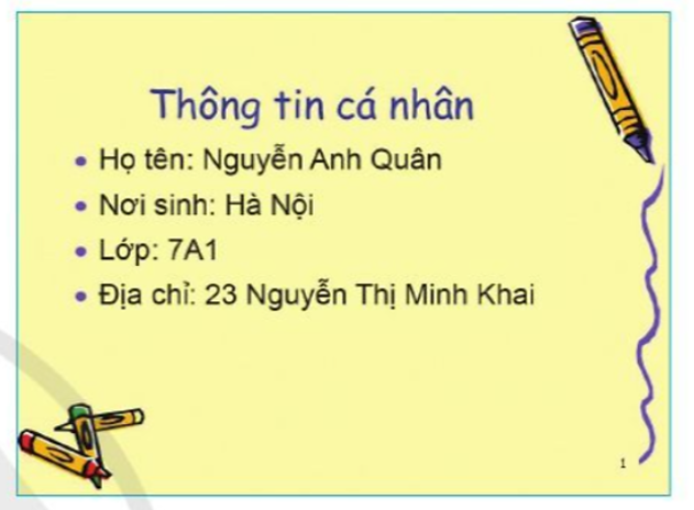 Lý thuyết Tin Học 7 Bài 13: Thực hành định dạng trang chiếu - Kết nối tri thức (ảnh 1)