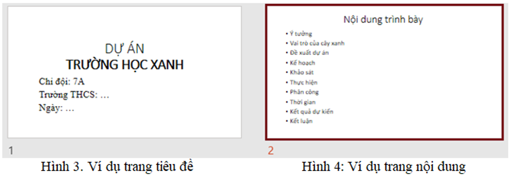 Lý thuyết Bài 11: Tạo bài trình chiếu – Tin học lớp 7 - Kết nối tri thức (ảnh 1)