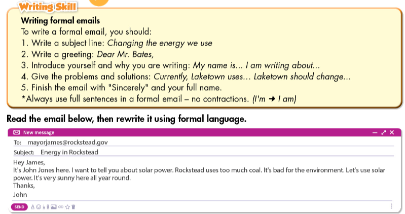 Giải SBT Tiếng Anh lớp 7 Unit 10. Energy Sources | iLearn Smart Start (ảnh 8)