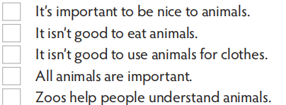 Giải SGK Tiếng Anh lớp 7 Unit 5: World of animals | Think (ảnh 6)