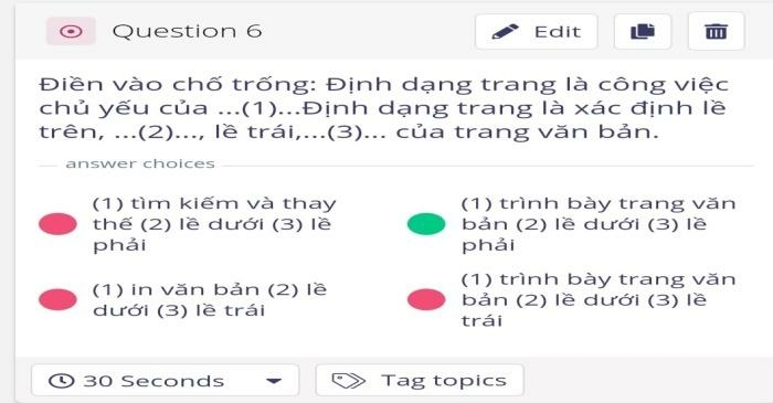 Giáo án Tin học 6 Bài 5 (Cánh diều 2023): Thực hành tổng hợp về soạn thảo văn bản (ảnh 7)