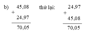 Toán lớp 5 trang 50, 51 Luyện tập (ảnh 2)