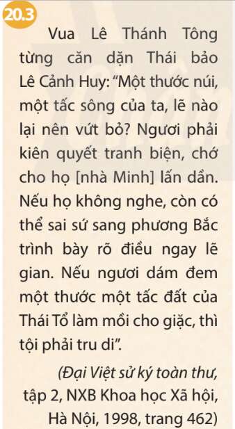 Lịch Sử 7 Bài 20: Đại Việt thời Lê sơ (1428-1527) | Chân trời sáng tạo (ảnh 1)