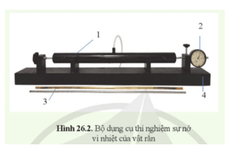 Chuẩn bị Ống kim loại rỗng trên thân có bộ phận gắn ống dẫn nước nóng vào và ra