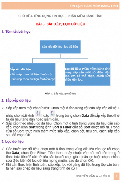 Thực hành trên máy tính theo các yêu cầu sau trang 46 Tin học 8