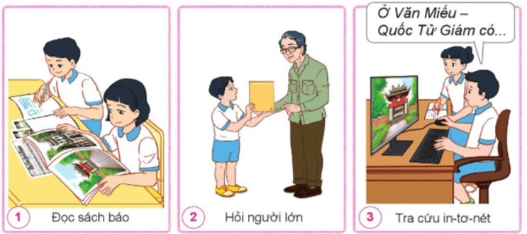 Tự nhiên xã hội lớp 3 Bài 11 trang 54 Thực hành | Cánh diều