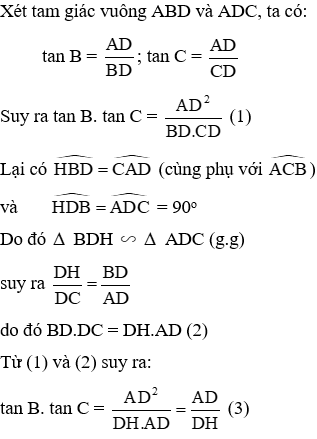 Trắc nghiệm Tỉ số lượng giác của góc nhọn có đáp án (phần 2)