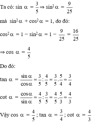 Trắc nghiệm Tỉ số lượng giác của góc nhọn có đáp án (phần 2)