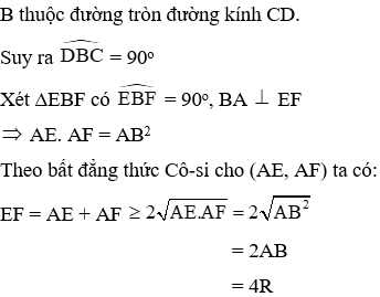 17 Bài tập trắc nghiệm Toán lớp 9 Chương 3 Hình học nâng cao có đáp án