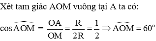 Trắc nghiệm Góc ở tâm - Số đo cung có đáp án