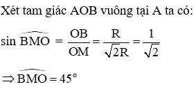 Trắc nghiệm Góc ở tâm - Số đo cung có đáp án