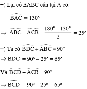 Trắc nghiệm Tứ giác nội tiếp có đáp án